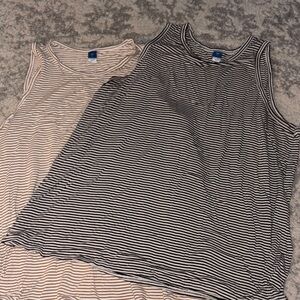 Old navy lux striped Sleeveless Tops